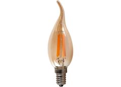 Crius LED tip Candle Amber 4W  E14  Dimbaar