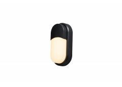 Garleds Bracken Zwarte IP65 Buitenwandlamp met LED 