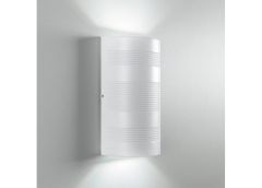 Garleds Duna Moderne witte up down LED Buitenwandlamp