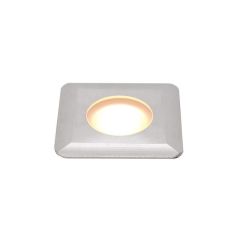 Grondspot Rex LED Vierkant 3W RVS