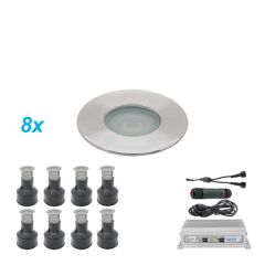 grondspots-set-rio-led-8-stuks