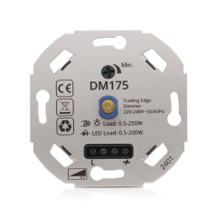 Led Dimmer 3-200W Universeel (Aangeraden Voor Lagere Wattages) - Dm175