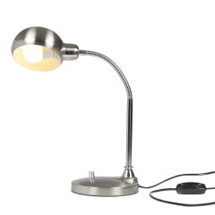 Moderne Zilverkleurige Tafellamp – Valott Dock