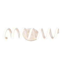 Wandlamp LED Design Wit Spiraal   - Scaldare Esine