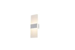 Wandlamp LED Design Zilver Rechthoek - Scaldare Piano