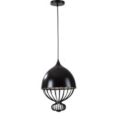 Hanglamp Modern Zwart Rond Metaal - Scaldare Ranco