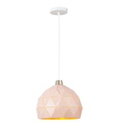 Hanglamp Modern Roze Rond Metaal - Valott Satu
