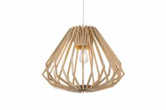 Hanglamp Hout Houtkleur 60 cm - Madera Alamo