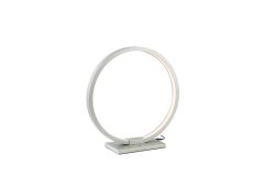 Tafellamp LED Design Zilver Rond - Scaldare Baiso