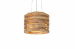 Hanglamp Hout Rond Houtkleur 40 cm - Madera Corcho