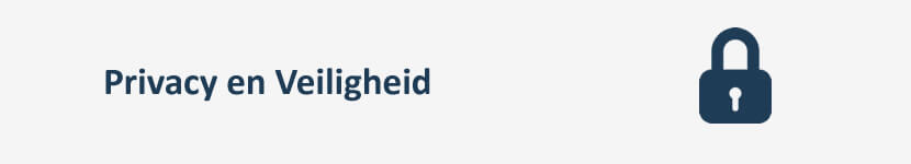 Privacy en veiligheid