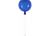 Plafondlamp Ballonlamp Blauw Middelgroot  inclusief 4W LED lamp - Funnylights