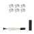 dimbare set led verlichting Carpus, 6 spots