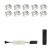 LED veranda verlichting Carpus Set 10