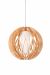 Hanglamp Hout Rond Houtkleur 40 cm - Madera Alcornoque