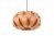 Hanglamp Hout Rond Houtkleur 45 cm - Madera Almez